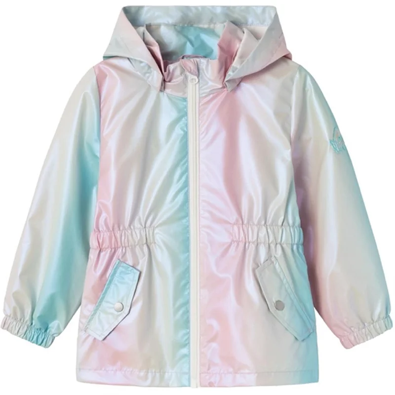 Camping hiking trail range-Name it Orchid Bloom Mainbow Jacket