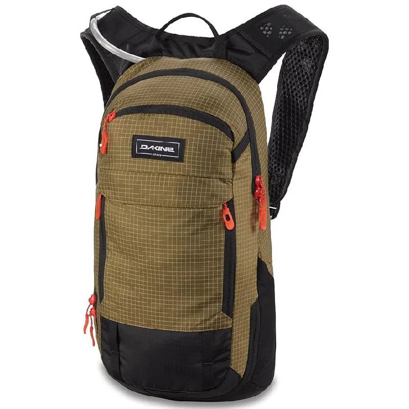 Camping hiking trail hill-Dakine Unisex Dark Olive Syncline 12L One Size Backpack - 10003430-DARKOLIVE