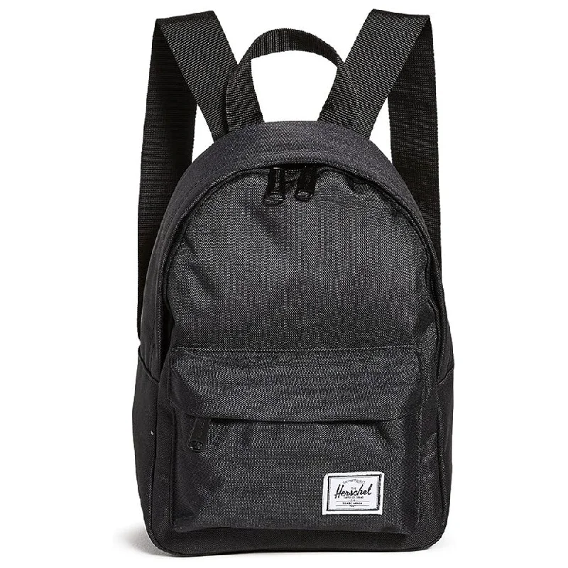 Camping hiking trail moods-Herschel Unisex Black Mini 9L Classic Backpack - 10787-00001-OS