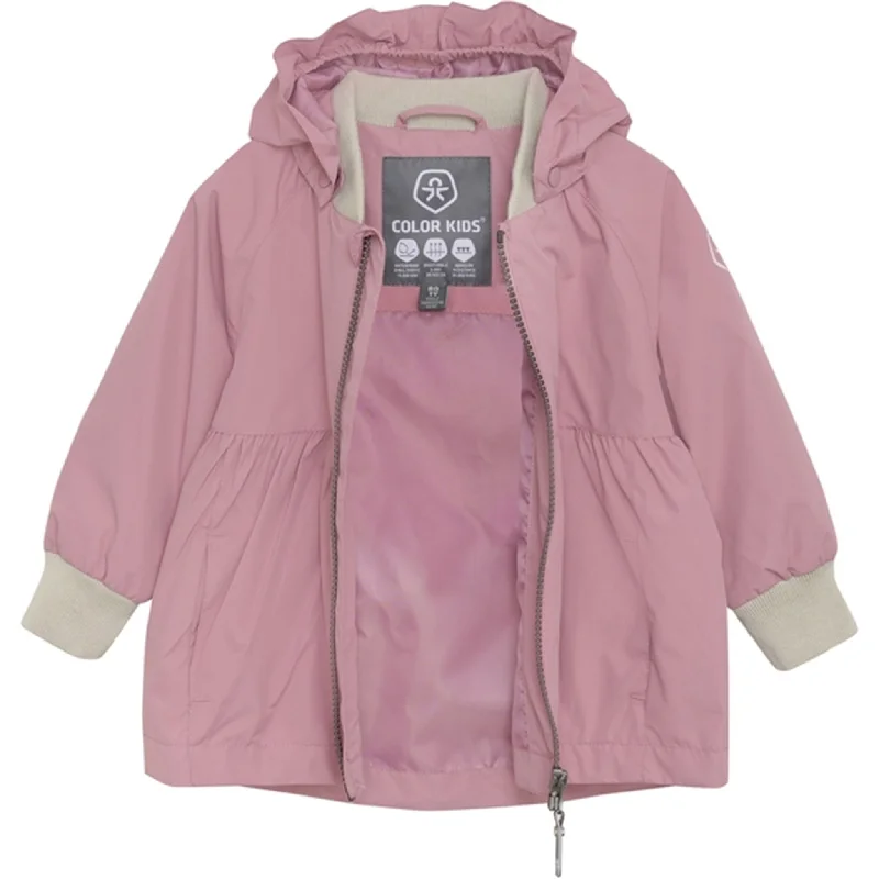 Camping hiking gear thrill-Color Kids Jacket Foxglove