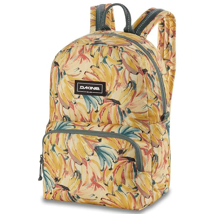 Camping hiking trail chain-Dakine Unisex Bunch O Bananas Mission Cubby Pack 12L One Size Backpack - 10003792-BUNCHOBANANAS