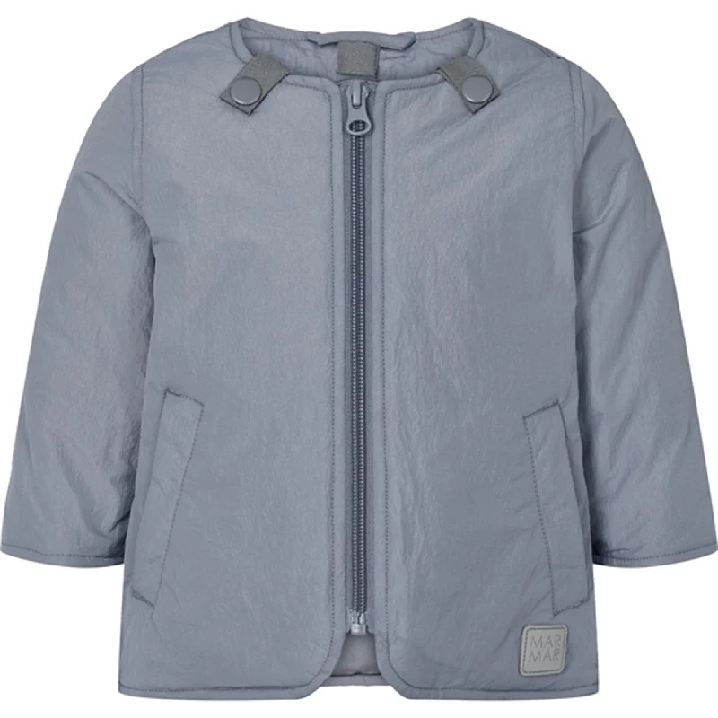 Camping hiking trail skies-MarMar Feather Blue Olek Thermo Jacket Ridé