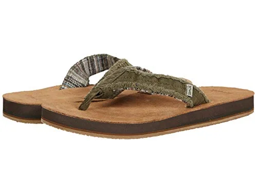 Camping hiking trail gap-Sanuk - M FRAID NOT ST - 7 - DARK OLIVE