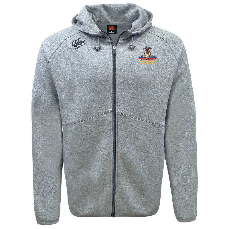 Camping hiking trail roll-Pittsburgh Harlequins Rugby Tempo Vapodri Full-Zip Hoodie by Canterbury