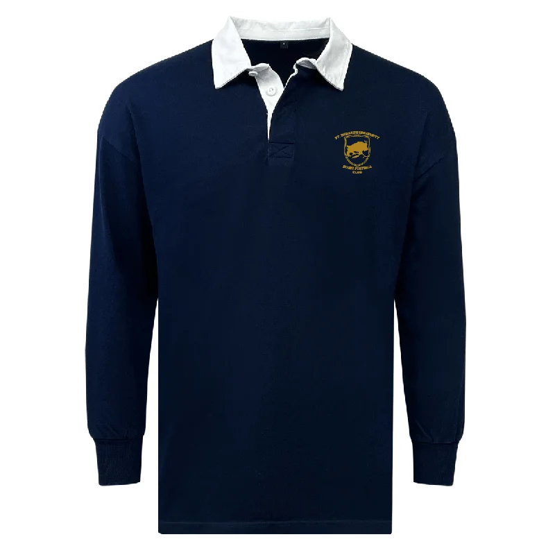 Camping hiking gear cheer-St Edwards University RFC Classic Long Sleeve Solid Rugby Jersey