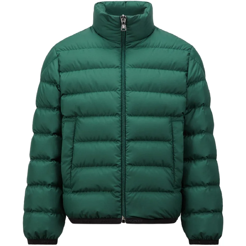 Camping hiking trail stark-Moncler Dark Green Baudinet Jacket