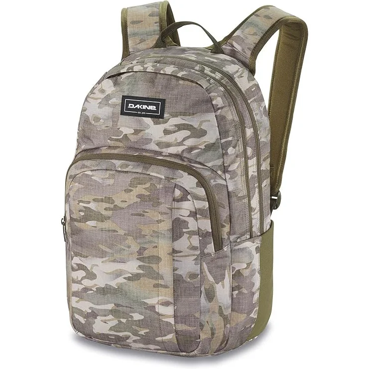 Camping hiking trek essentials-Dakine Unisex Vintage Camo One Size 25L Campus M Backpack - 10002634-VINTAGECAMO