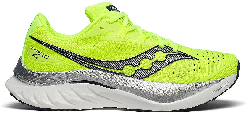 Camping hiking gear breakthroughs-Saucony Endorphin Speed 4 Mens Running Shoes - Yellow