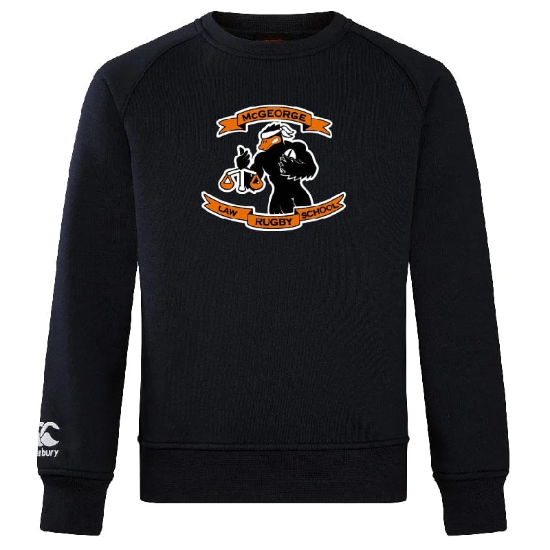 Camping hiking trail gust-McGeorge Rugby Club Crew Sweatshirt by Canterbury