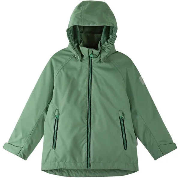 Camping hiking nature rush-Reima Reimatec Jacket Soutu Green