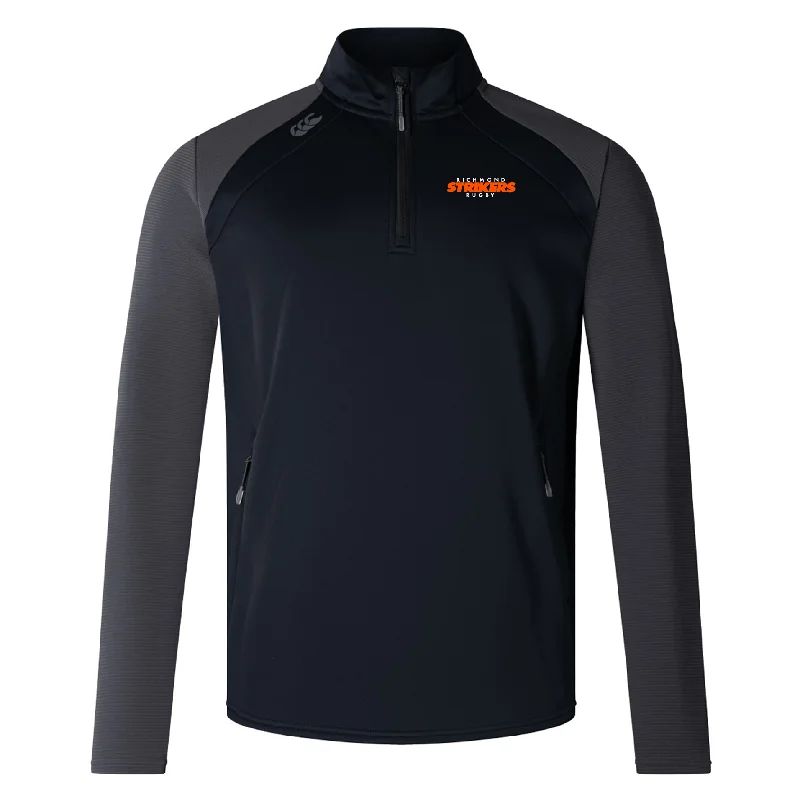 Camping hiking gear mobility-Mudsock Rugby Elite 1/4 Zip Top by Canterbury