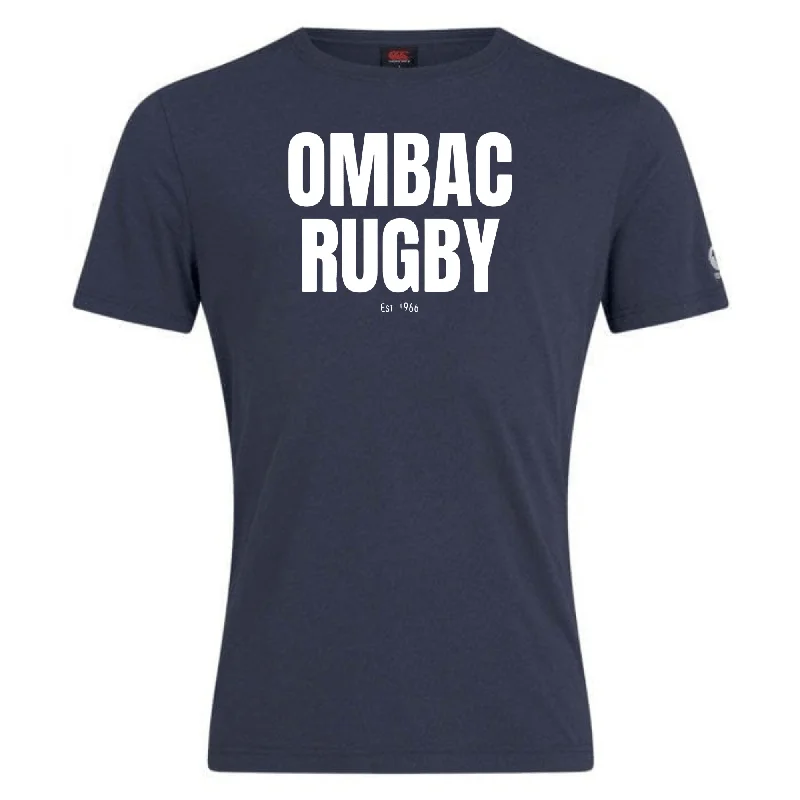 Camping hiking gear thrill-OMBAC Rugby Club Plain Tee by Canterbury