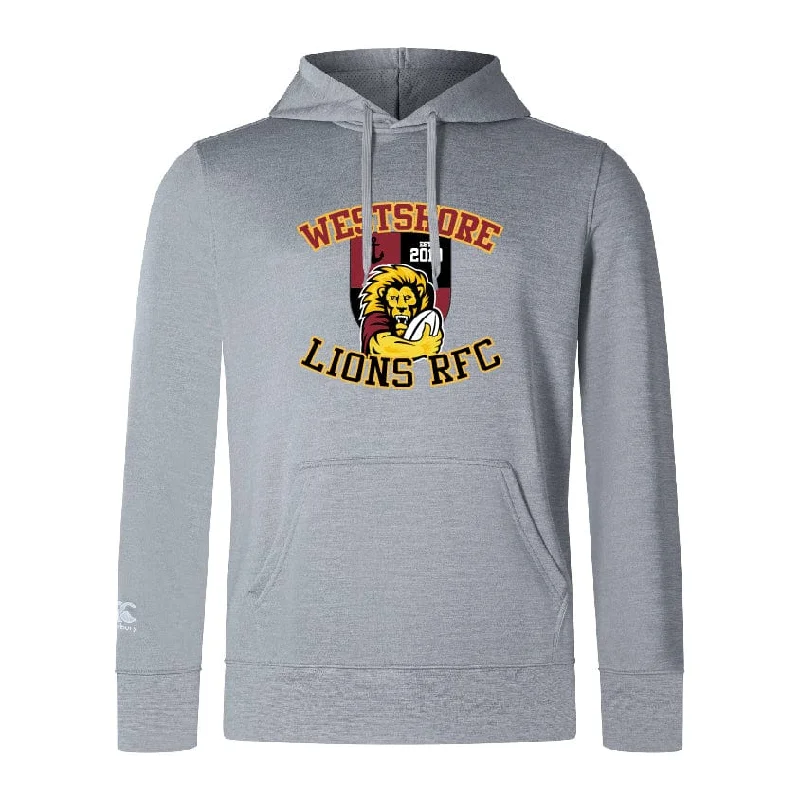 Camping hiking nature hush-Westshore Lions Club Lightweight Hoodie by Canterbury