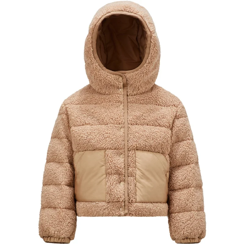 Camping hiking gear wave-Moncler Beige Audrieu Jacket