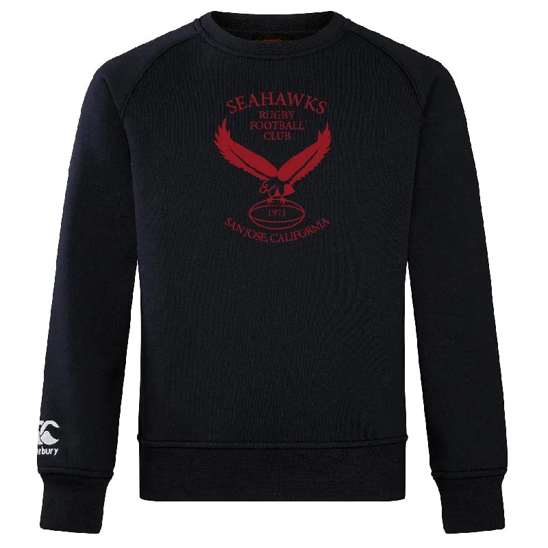 Camping hiking gear looks-San Jose Seahawks Club Crew Sweatshirt by Canterbury