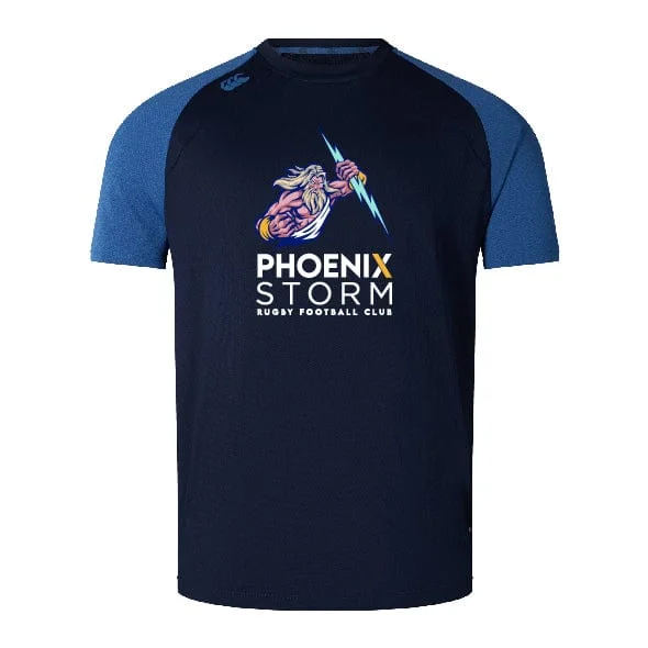 Camping hiking gear treasures-Phoenix Storm RFC Elite Training Tee by Canterbury