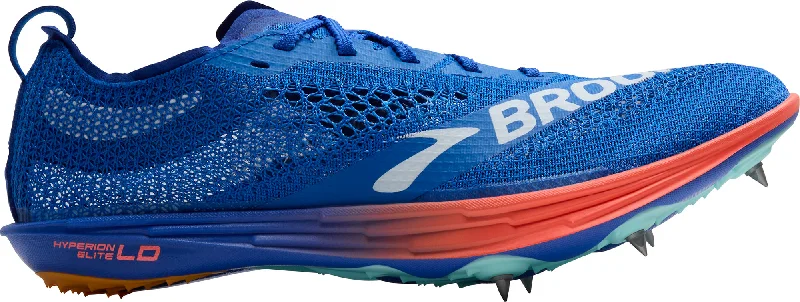 Camping hiking trail puff-Brooks Hyperion Elite LD Running Spikes - Blue