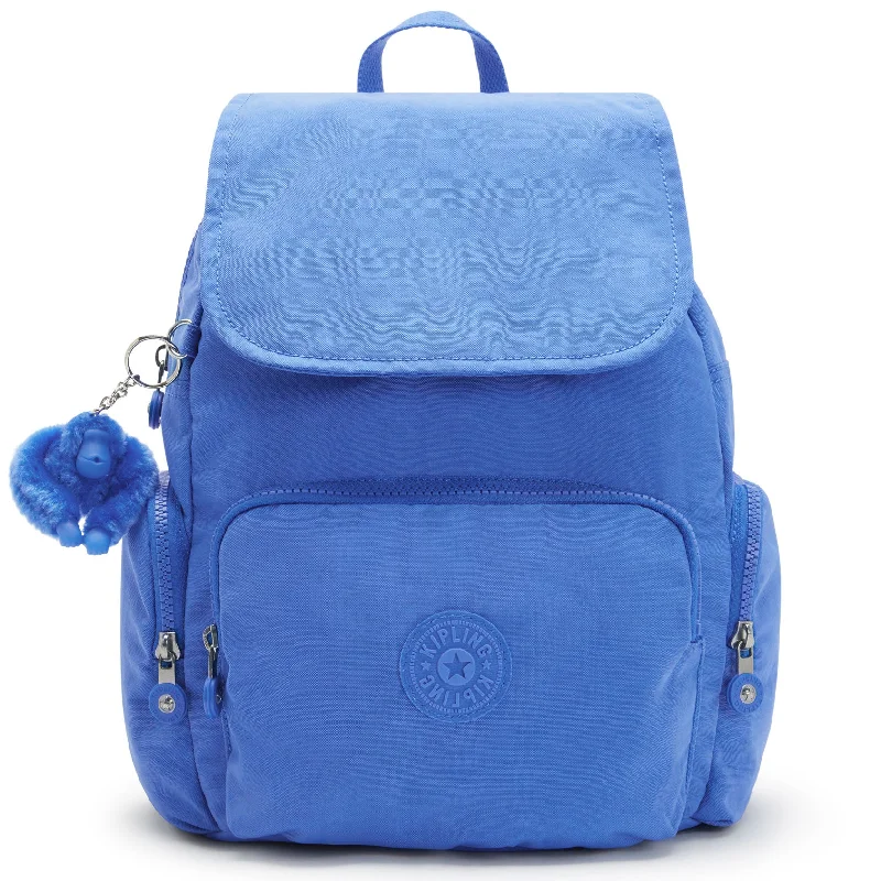 Camping hiking outdoor bloom-Kipling City Zip Small  Backpack Havana Blue