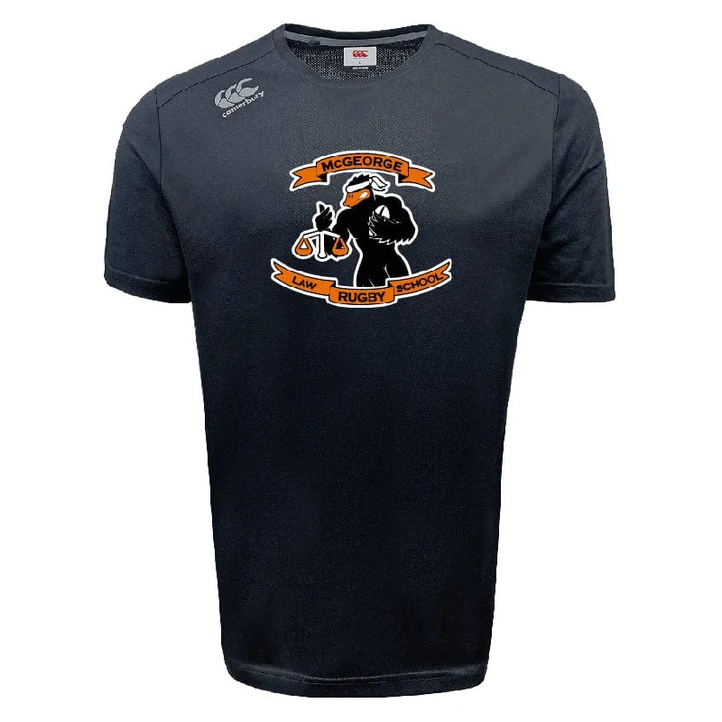 Camping hiking gear prizes-McGeorge Rugby Tempo Vapodri T-Shirt by Canterbury