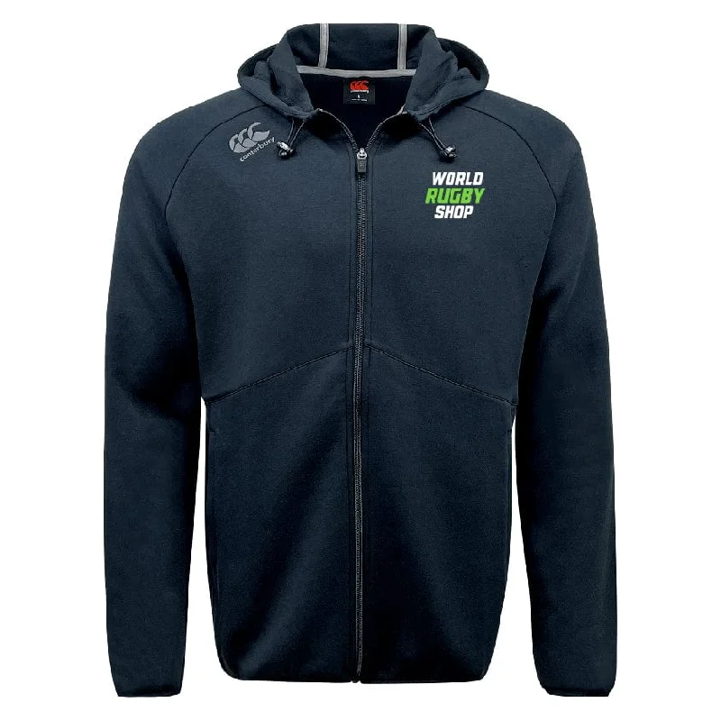 Camping hiking outdoor joy-World Rugby Shop Tempo Vapodri Full-Zip Hoodie by Canterbury