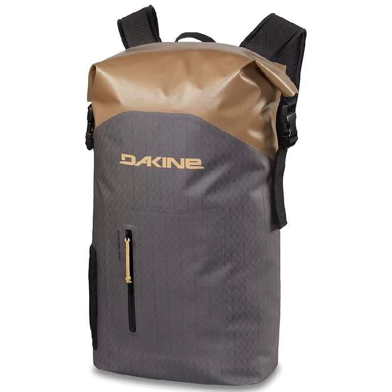 Camping hiking trail curve-Dakine Unisex Castlerock/Stone One Size Cyclone Lt Wet/Dry Rolltop 30L Backpack - 10004072-CASTLEROCK/STONE