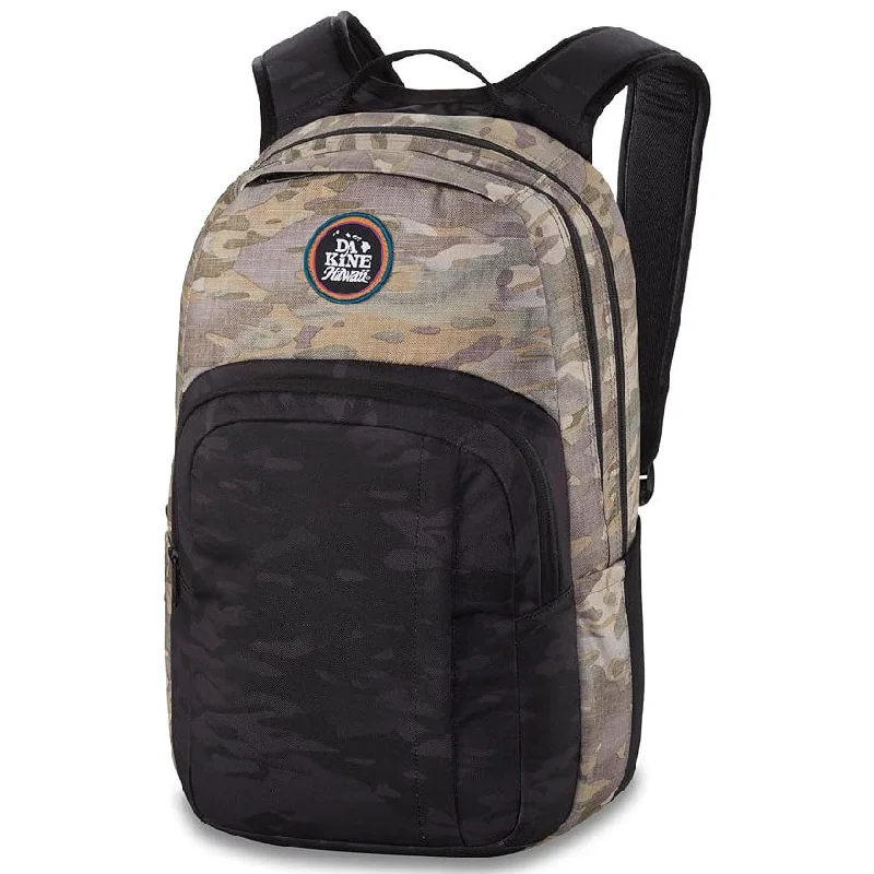 Camping hiking nature kick-Dakine Campus Unisex Hawaiian Camo M 25L One Size Backpack - 10002634-HAWAIIANCAMO