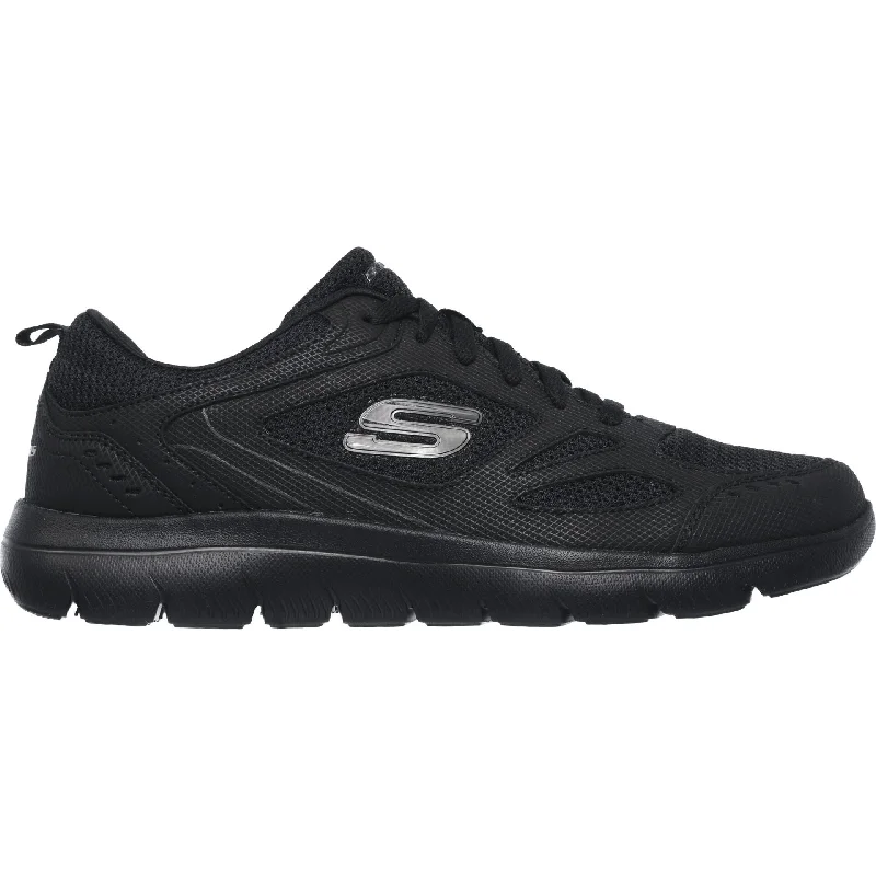 Camping hiking outdoor delight-Skechers Summits South Rim Mens Training Shoes - Black