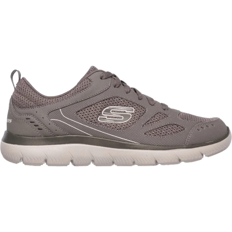 Camping hiking gear discounts-Skechers Summits South Rim Mens Training Shoes - Grey