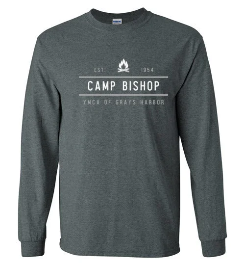 breathable camping sleep liners-Camp Bishop Long Sleeve T-Shirt