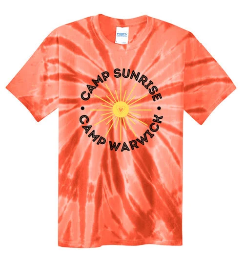 multi-purpose camping gear cords-Camp Sunrise Tie-Dye T-Shirt