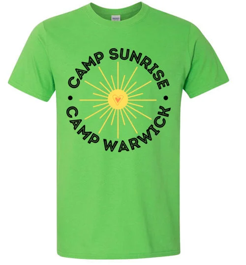 windproof camping tent liners-Camp Sunrise Softstyle T-Shirt