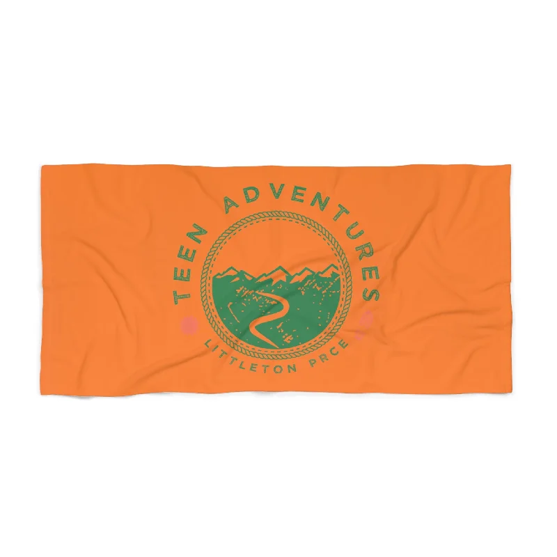 lightweight camping grill bases-Littleton Beach Towel - Teen Adventures