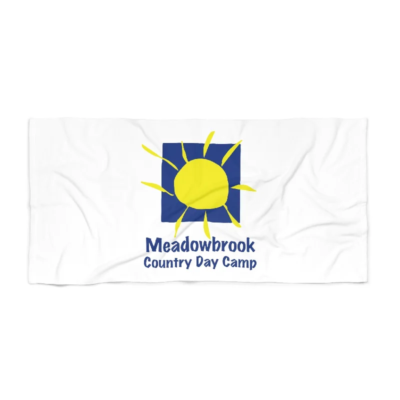 waterproof camping gear wraps-Meadowbrook Beach Towel