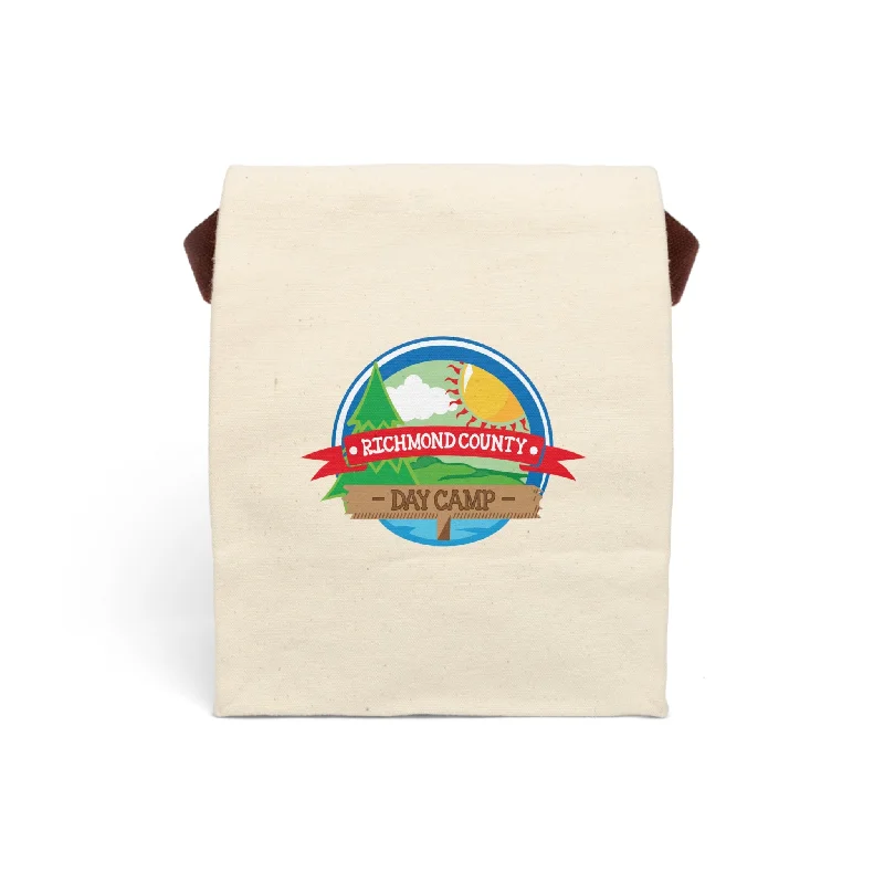 eco-friendly camping cook sets-Richmond County Canvas Lunch Bag