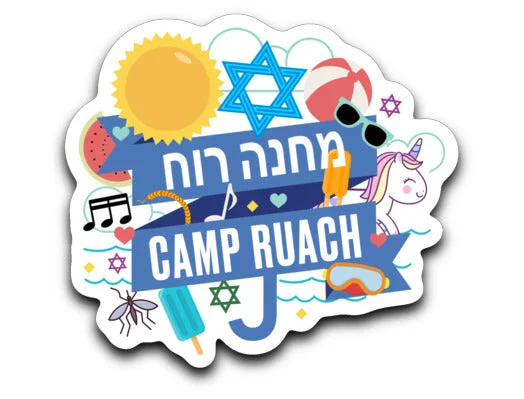 foldable camping gear racks-Ruach Decal Sticker