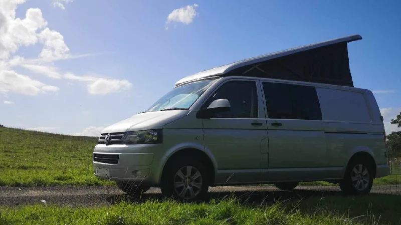 solar-powered camping area lamps-Stargaze Pop Up Rear Elevating Roof for the 2003 onward Volkswagen Transporter T5 T6