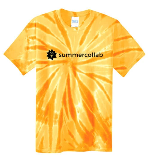 durable camping rain shields-Summer Collab Tie-Dye T-Shirt