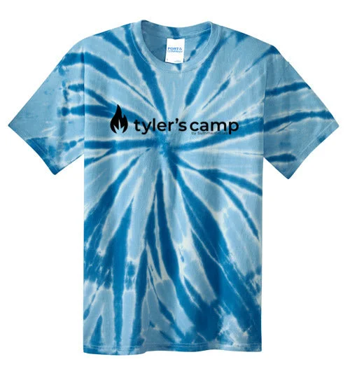 high-performance camping balaclavas-Summer Collab Tie-Dye T-Shirt - Tyler's Camp