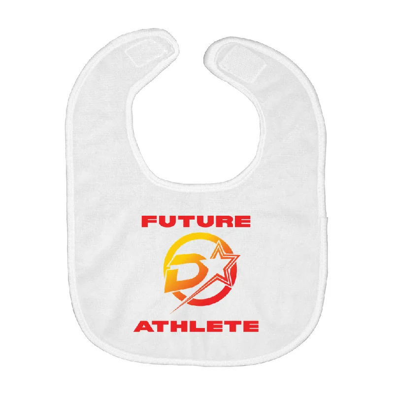 portable camping water cans-Team Dallas Baby Bib - Red/Yellow D star Future Athlete