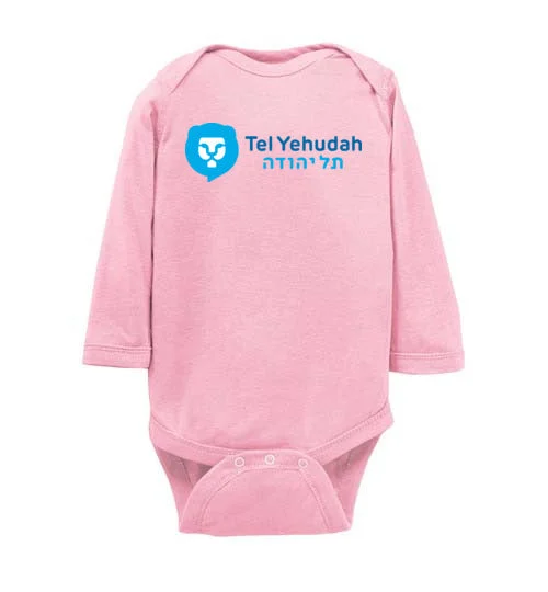 waterproof camping chair liners-Tel Yehudah Long Sleeve Infant Bodysuit