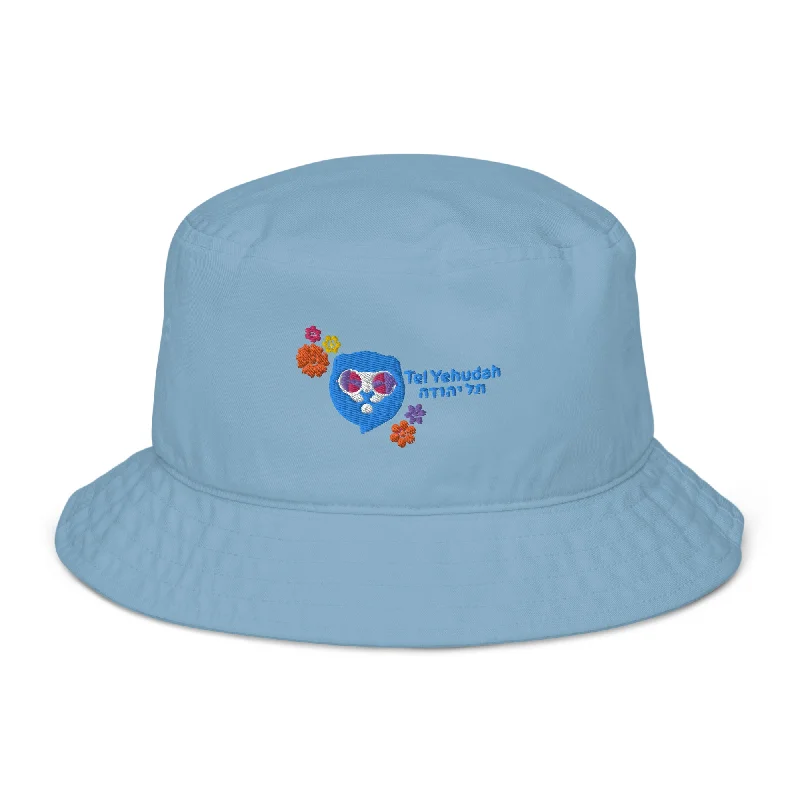 eco-friendly camping wipe cloths-Tel Yehudah Organic Bucket Hat