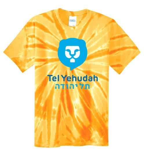 lightweight camping fire racks-Tel Yehudah Tie-Dye T-Shirt