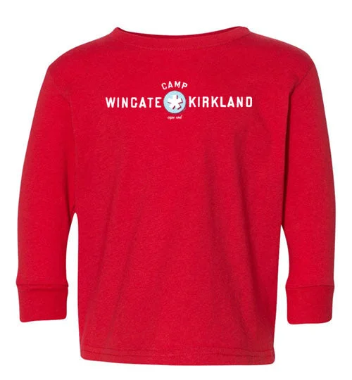 multi-tool camping blade kits-Wingate*Kirkland Toddler Long Sleeve T-Shirt