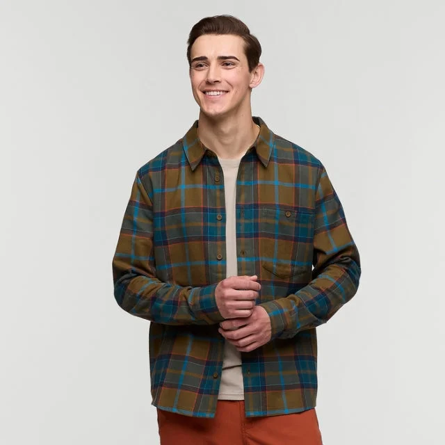 Camping hiking gear thrill-Men's Quedo Flannel Shirt