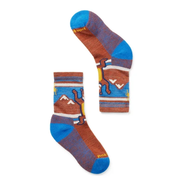 Camping hiking trail lore-Kids' Hike Hiking Bear Crew Socks