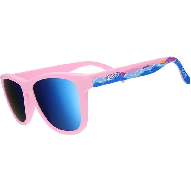 Camping hiking trail bend-Great Smoky Mountains National Park Polarized Sunglasses Pink Polarized