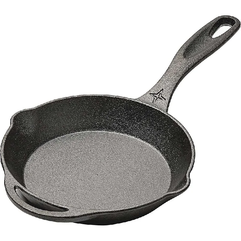 Camping hiking trail spin-Barebones 8 Inch Cast Iron Skillet