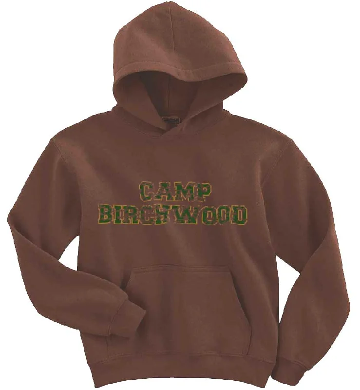 Camping hiking nature zest-Birchwood Pullover Hoodie