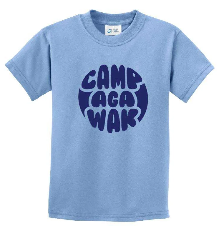 Camping hiking trail thrill-Camp Agawak Fisheye Tee