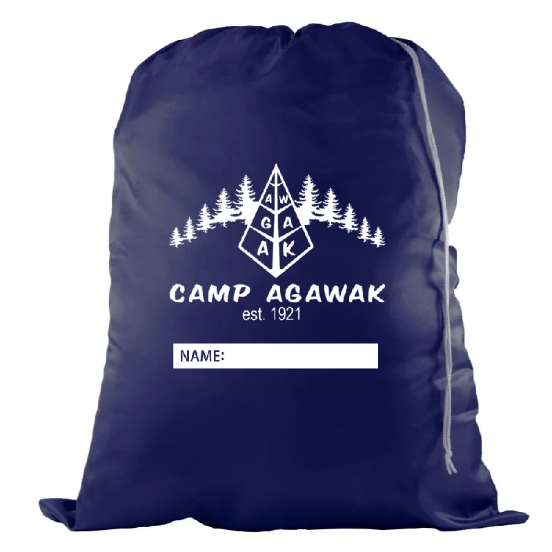 Camping hiking trail dart-Camp Agawak Laundry Bag